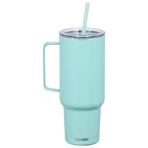 Additional Image 1 - a blue mug with a straw