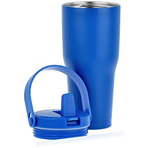 Additional Image 1 - a blue cup and a blue handle