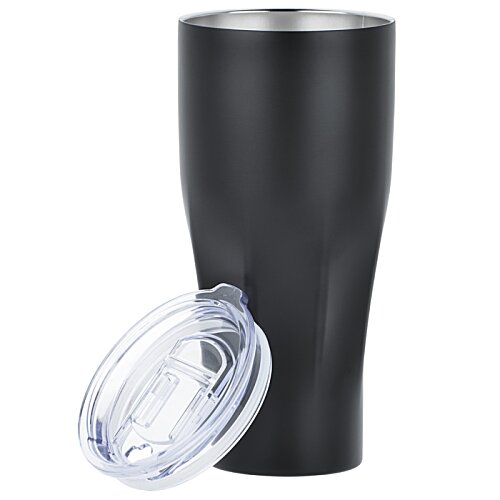 Additional Image 1 - a black cup with a lid