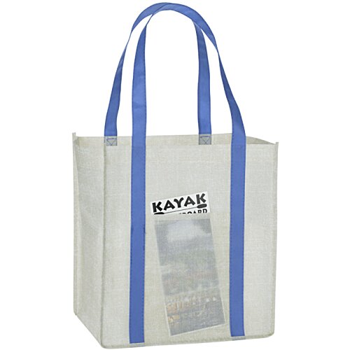 Additional Image 1 - a white and blue bag