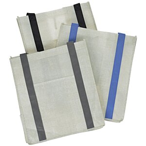 Additional Image 3 - a group of white and blue towels