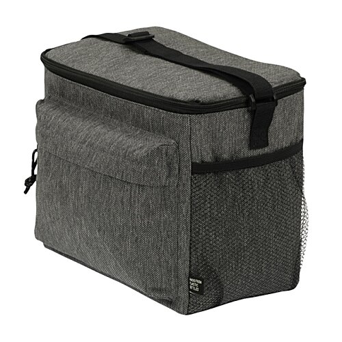 Additional Image 2 - a grey bag with a black zipper