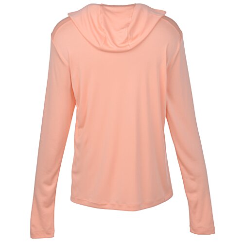 Additional Image 1 - a pink long sleeved shirt