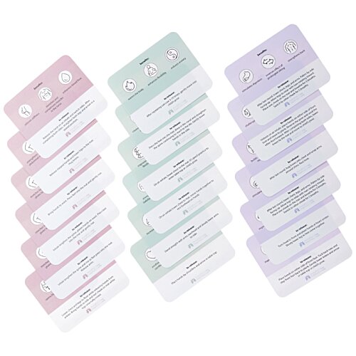 Additional Image 2 - a blurry image of several colorful tags