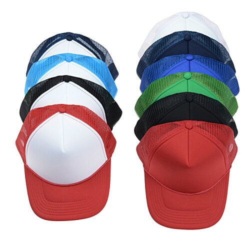 Additional Image 2 - a group of hats stacked together
