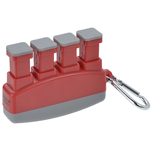 Additional Image 1 - a red and grey object with a keychain
