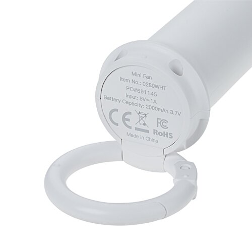 Additional Image 5 - a white plastic tube with a round ring