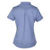 View Image 2 of 3 of adidas Space Dye Polo Shirt - Ladies'