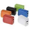 View Image 6 of 6 of Brighton Dual Port Wall Adapter