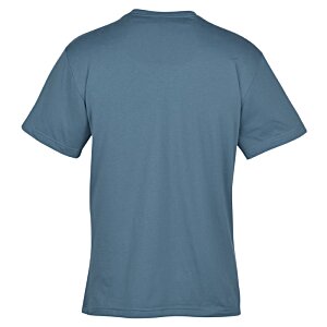 Additional Image 1 - a back of a blue shirt
