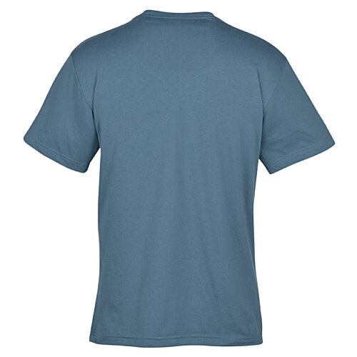 Additional Image 1 - a back of a blue shirt