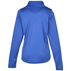 Additional Image 1 - a blue long sleeved shirt