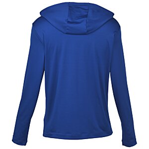 Additional Image 1 - a blue hoodie on a white background