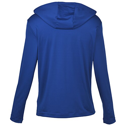 Additional Image 1 - a blue hoodie on a white background