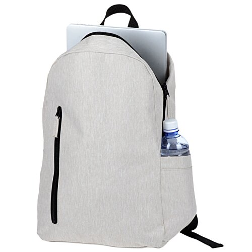 Additional Image 1 - a white backpack with a black strap