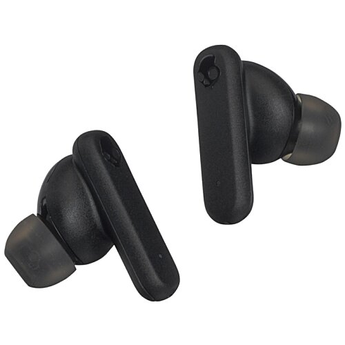 Additional Image 4 - a pair of black earbuds