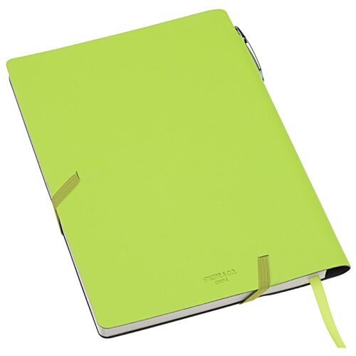 Additional Image 3 - a green notebook with a string