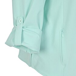 a close up of a sleeve