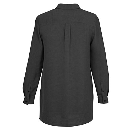 Additional Image 3 - a black long sleeved shirt
