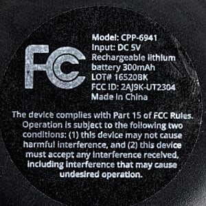 Additional Image 6 - a black circle with white text