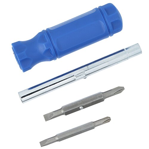Additional Image 3 - a blue tube and metal objects
