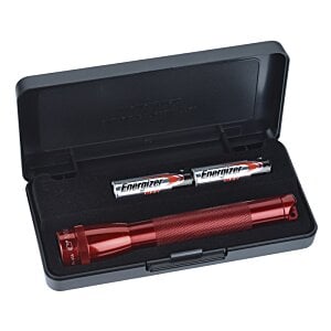 Additional Image 1 - a black box with red and silver objects