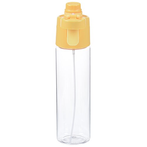 Additional Image 2 - a clear plastic bottle with a yellow cap