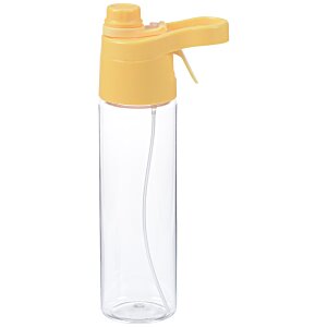 Additional Image 1 - a clear plastic bottle with a yellow top