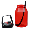 Additional Image 3 - a red jar with a straw and a handle