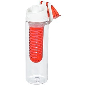 Additional Image 2 - a red and white water bottle