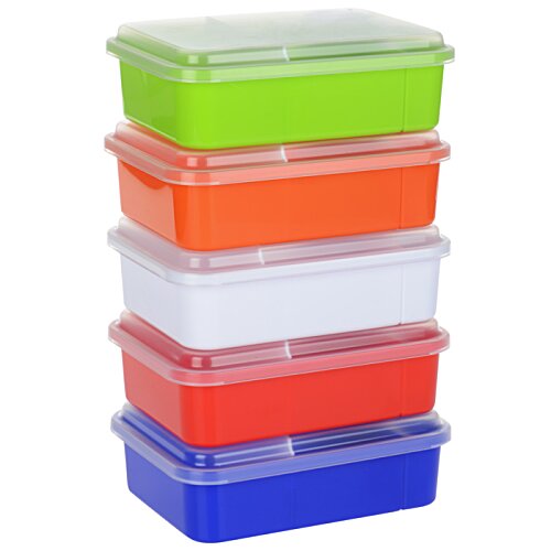 Additional Image 2 - a stack of plastic containers