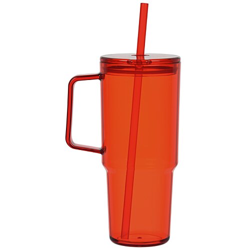 Additional Image 1 - a red cup with a straw