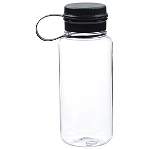 Additional Image 1 - a clear plastic bottle with a black cap
