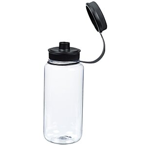 Additional Image 2 - a water bottle with a black cap