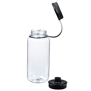 Additional Image 3 - a water bottle with a black cap