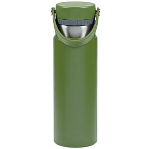 Additional Image 2 - a green cylindrical object with a silver top