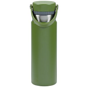 Additional Image 2 - a green cylindrical object with a silver top