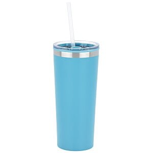 Additional Image 2 - a blue cup with a straw