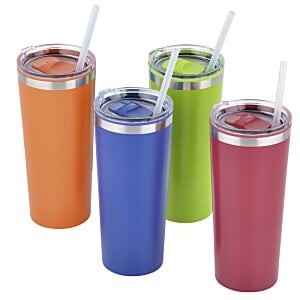 Additional Image 4 - a group of colorful tumblers