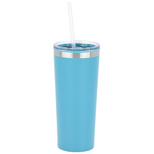 Additional Image 2 - a blue cup with a straw