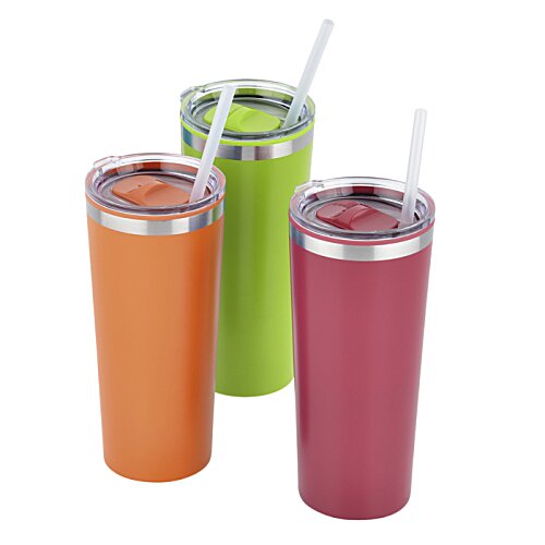 Additional Image 4 - a group of colorful tumblers