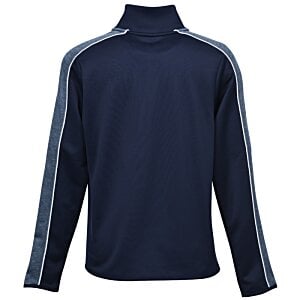 Additional Image 1 - a blue long sleeved shirt