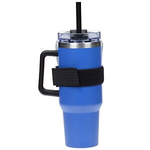Additional Image 4 - a blue cup with a black handle
