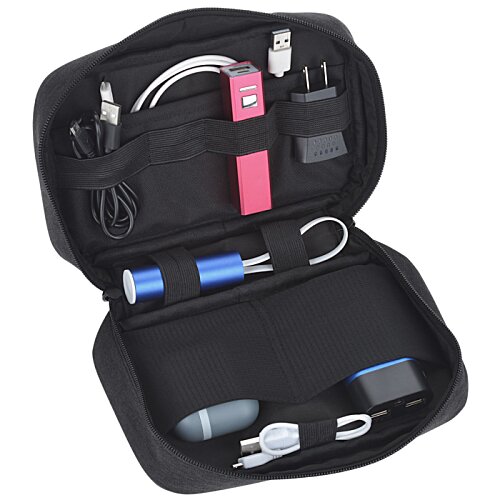 Additional Image 3 - a black case with various objects in it
