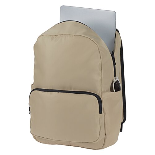 Additional Image 1 - a backpack with a paper in it