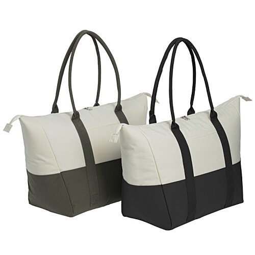 Additional Image 3 - a pair of black and white bags