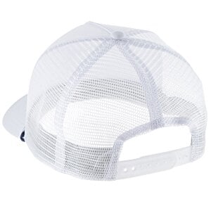 Additional Image 1 - a white hat with a clear cap
