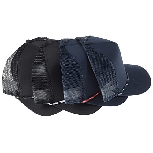 Additional Image 3 - a black and blue baseball cap