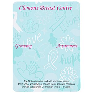 Additional Image 2 - a blue card with pink writing
