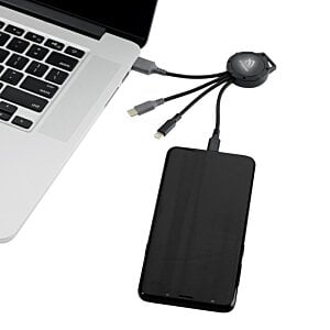 Additional Image 4 - a black device attached to a laptop